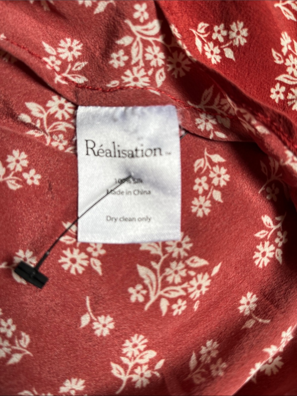 Realisation Par Red Floral Slip Dress - Picture 5 of 6